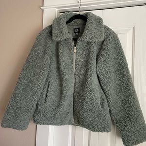 Urban Outfitters zip up Sherpa jacket